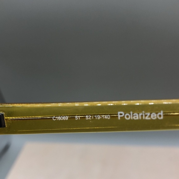 Cole Haan Women's C16069 11 Yellow Brown Tortoise Classic Sunglasses - Picture 5 of 7